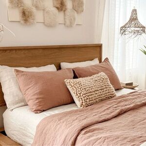 Linen Tales Cafe Creme Standard Sham Pillowcase Set